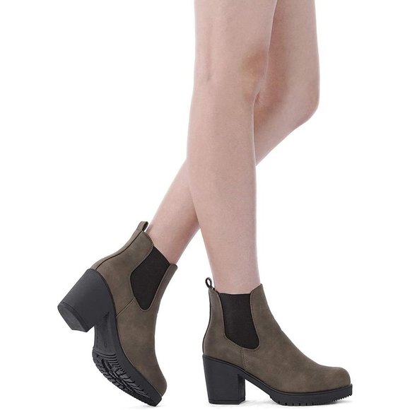 Women's FRE High Heel Chelsea Style Ankle Bootie - Picture 5 of 8